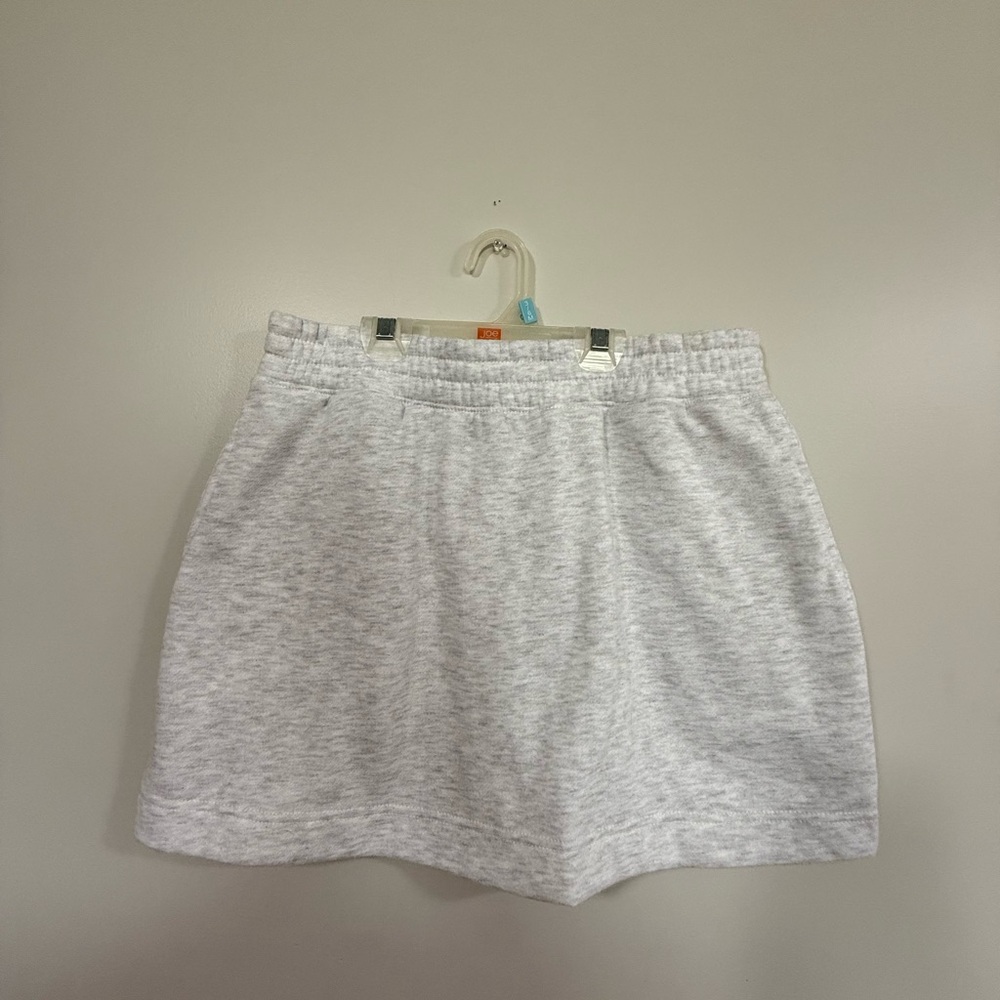 Bluenotes Light Gray Quilted Skirt